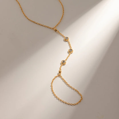 Zircon Hand Chain