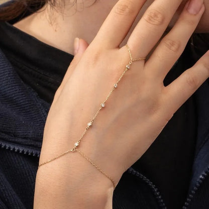 Zircon Hand Chain